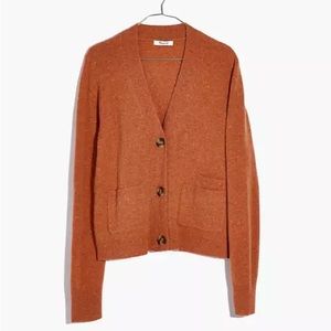Madewell Shrunken Cardigan Sweater XS EUC